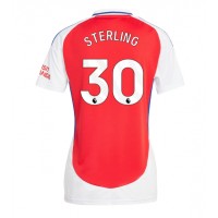 Fotballdrakt Dame Arsenal Raheem Sterling #30 Hjemmedrakt 2024-25 Kortermet